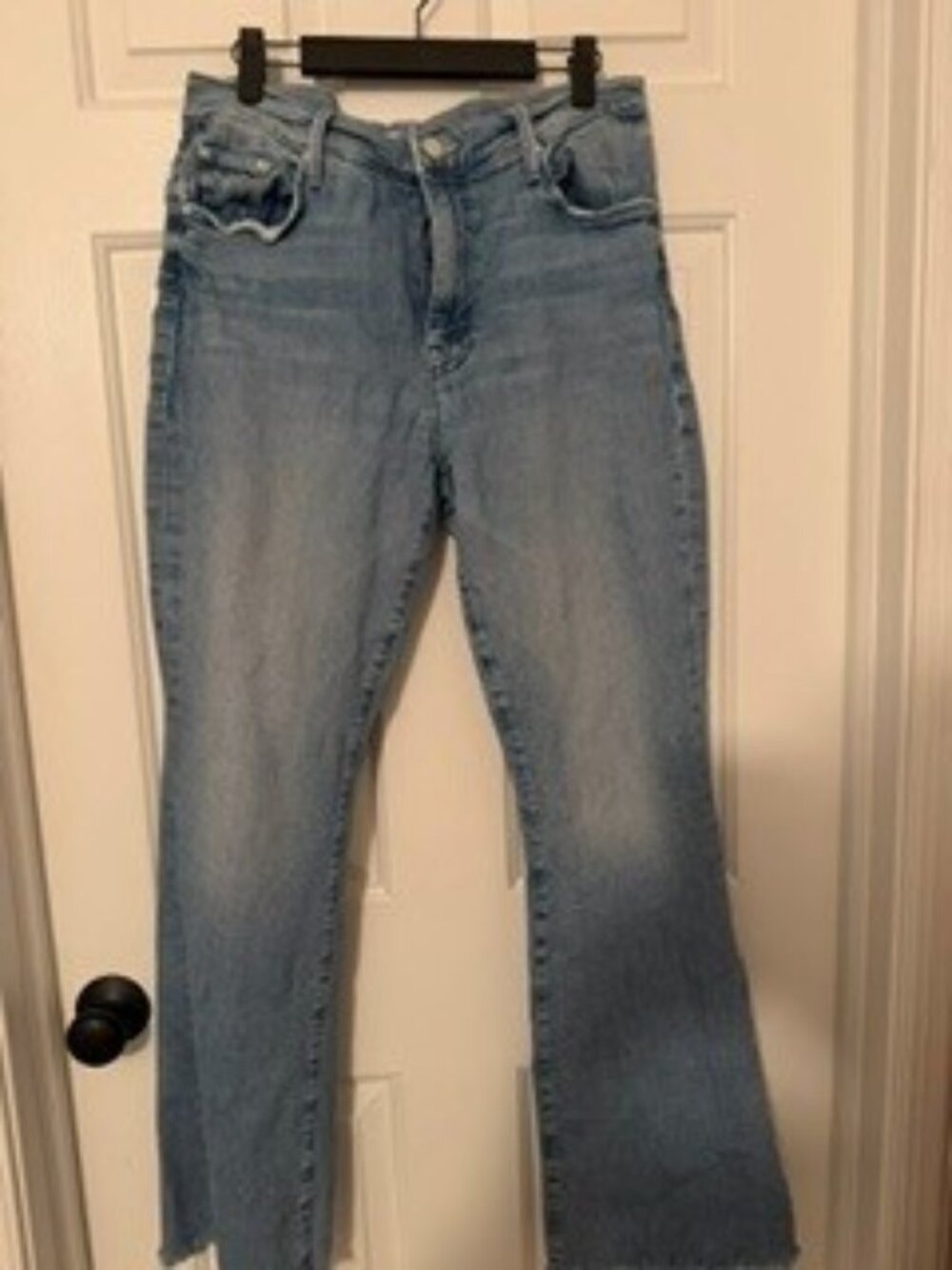 MOTHER Denim The Weekender Fray in Punk Charming